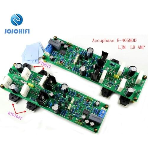 Golden Voice Accuphase E405-MOD L9 150W 8R Mono/Dual Channel Pre-Stage&After-Stage combined Power Amplifier KITS/ Finished Board