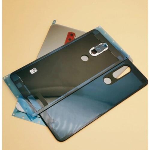 OEM Back Glass Cover For Nokia 7.1 Battery Door Housing Battery back cover With Camera Lens Repair parts