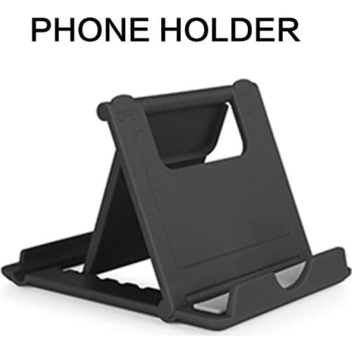 Foldable Cradle Universal Phone Holder For Samsung IPhone X XS Grip Bracket For Tablet Phone Stand Multi-angle Desktop Holder