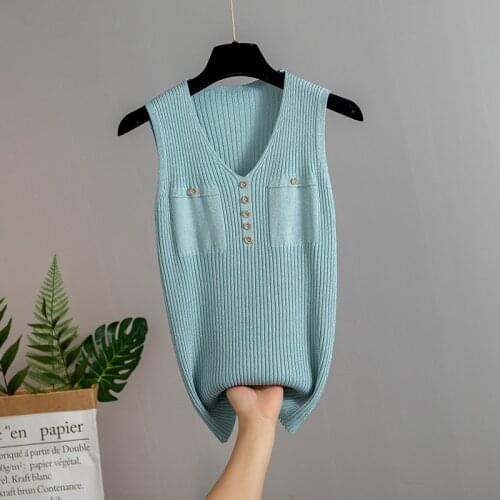 SINGREINY Shiny Lurex Knitted Tank Tops Women Sexy Sleeveless V Neck Elastic Slim Y2K Tops Summer Korean Streetwear Short Vest