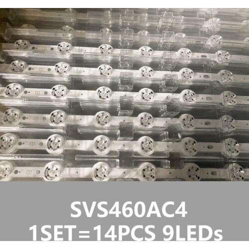 14piece/lot LED Backlight Strip For SVS460AC4 LCD TV LTI460HN12-V LJ07-01259F LJ07-01259E