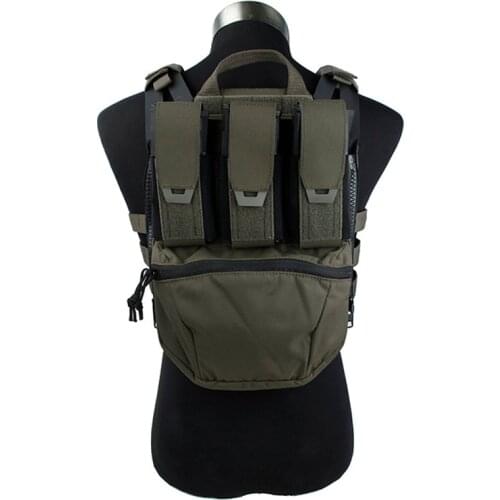 TMC attack panel tactical vest zipper bag non-reflective CORDURA fabric TMC3431-RG