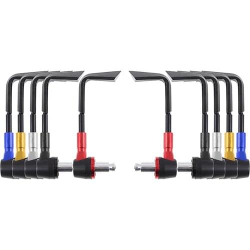 1Pair 22MM Universal Motorcycle Modification Parts Protection Rod Horn Brakes Hand Guard Moto Brake Clutch Lever Protector