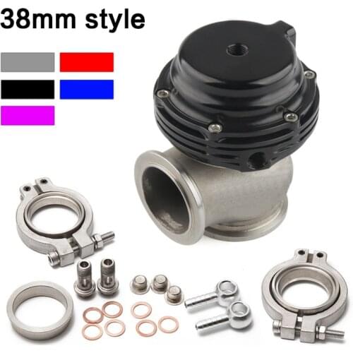 Universal 38mm External Wastegate V-Band Flanged Turbo Waste Gate For Supercharge Turbo Manifold With Logo MV-S 38mm Wastegate
