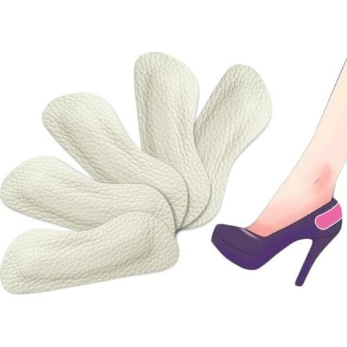 Calfskin Back Heel Leather Thickened High Heels Do Not Heel Women Wear Heel Heel Post Half A Yard Shoe Post Shoe Insole