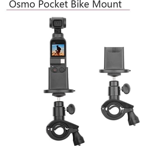 Bike Mount Riding Clamp Holder for DJI Osmo Pocket Base Adapter Bicycle Bracket Handheld Gimbal Camera Accessories
