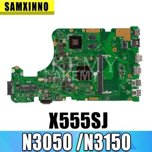 X555SJ motherboard N3150 CPU GT920 For Asus X555S X555SJ A555S X555 A555S K555S F555S laptop motherboard mainboard test OK