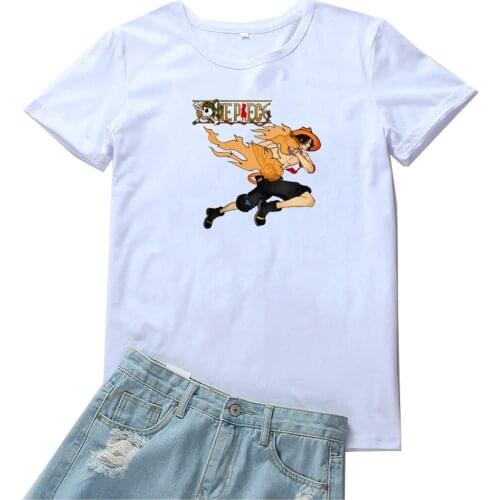 Funny Japan Anime T Shirt Women Japanese Style Graphics Camiseta Mujer Short Sleeve Tshirt Women Gothic Clothes Women T-shirts