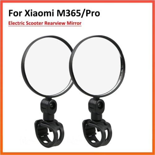 Electric Scooter Rearview Mirror For Xiaomi Mijia M365 Ninebot ES1 ES2 Scooter Qicycle EF1 Bike Mirror Replacement Accessories