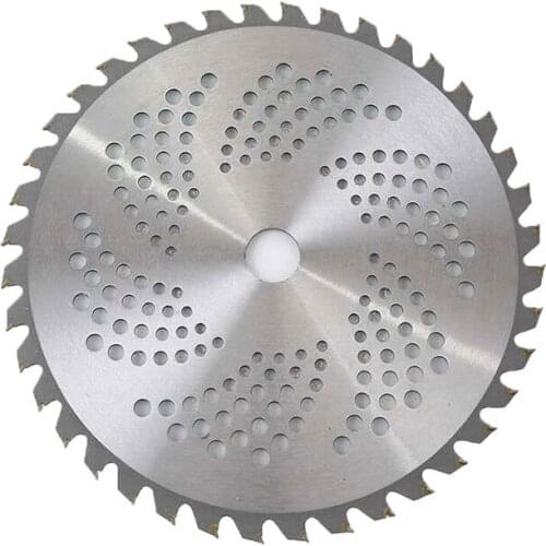 1pc 255mm 40T/60T/80T Brush Cutter Blade Replacement Circular Saw Blade Lawn Mower Cutter For Cutting Grass Tree Trimmer Blade