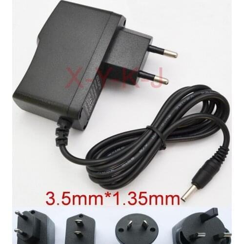1PCS 6V 200mA 300mA 400mA 500mA 600mA 700mA 800mA AC 100V-240V Switching power adapter supply EU US UK AU plug DC 3.5mm x 1.35mm