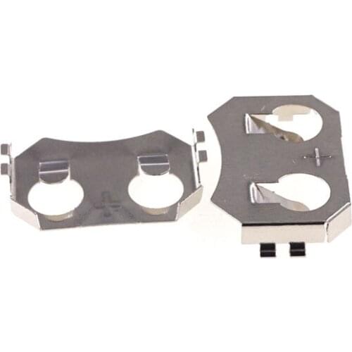 5pcs SMD Tab 20mm CR2032 2032 Battery Button Cell Holder Coin Cell Retainer Battery Holder surface mount PCB