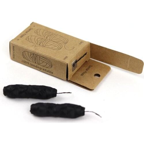 2 pcs Floss/box Biodegradable Natural Dental loss with 30m floss length