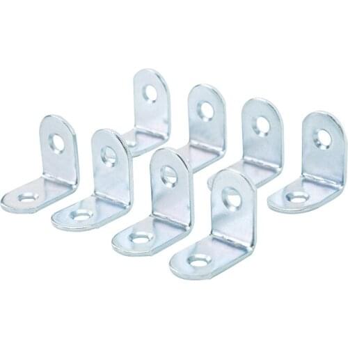 4/8/10Pcs 23cm Stainless Steel Angle Corner Bracket 90 Angle Joint Fastener Protector Corner Stand Supporting Furniture Hardware