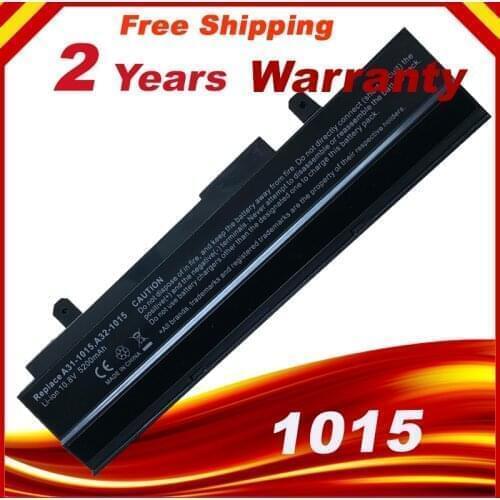 HSW New Black Battery For Asus Eee PC 1215 1215b 1215N 1015b 1015 1015bx 1015px 1015p fast shipping