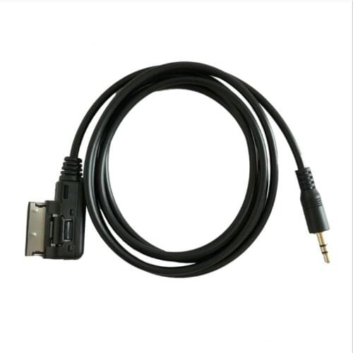 Interface AMI MMI to 3.5mm Male Jack audio AUX Adapter Cable For audi vw hot