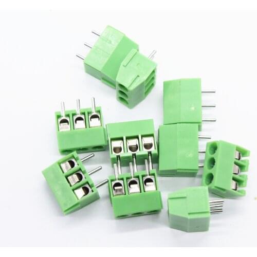 KF128-2P KF128-3P 5mm PCB Screw Terminal Block Splice Terminal DG308 MG128
