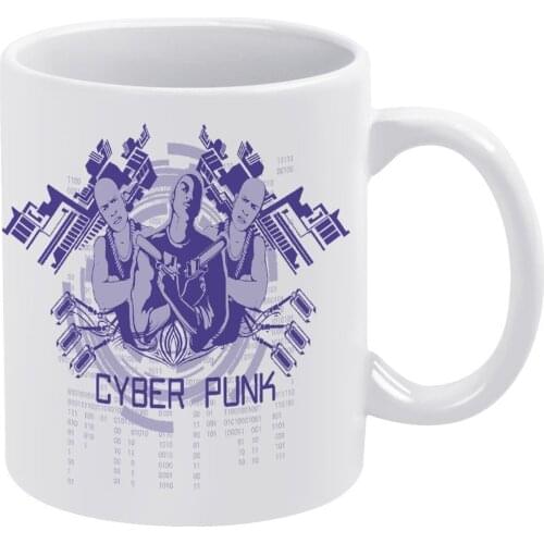 Punk Mug Creative Cool Mug Porcelain Cereal Cups