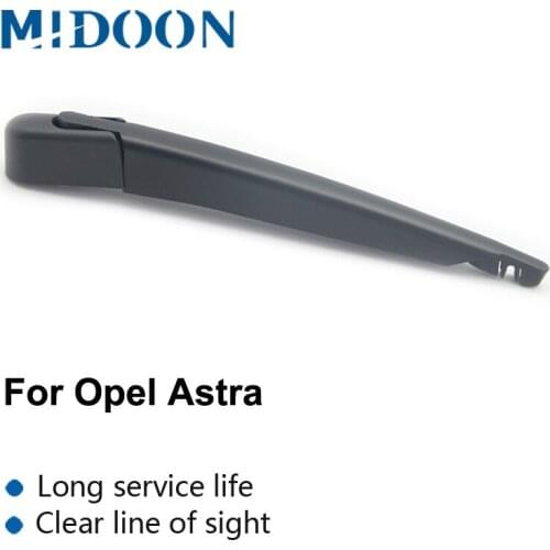 MIDOON Wiper 9" Rear Wiper Blade & Arm Set Kit For Opel Astra GTC H 3-Door Hatchback 04-09 Windshield Windscreen Rear Window