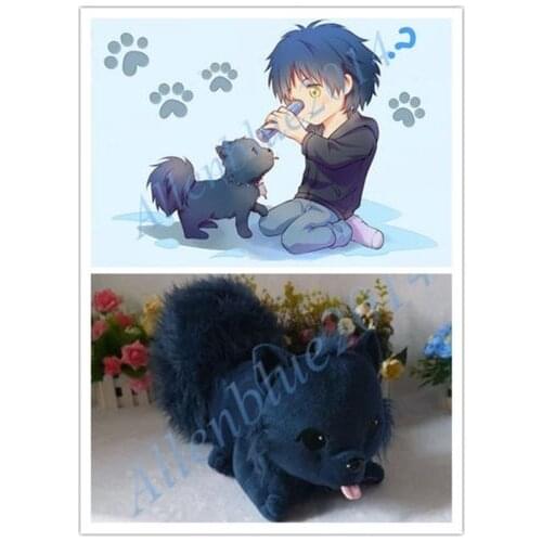 Dramatical Murder DMMD Seragaki Aobas Dog Ren Plush stuffed Doll Cosplay Puppy Plushie