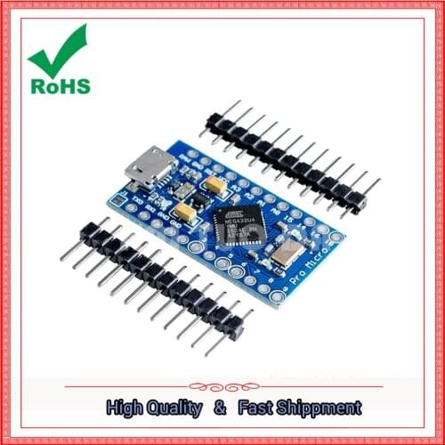 Pro Micro uses Atmega32U4 itself usb update program module board