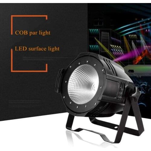 LED 100W COB warm color, with white stage light par light, suitable for live performances, TV shows, stage parties, concerts and