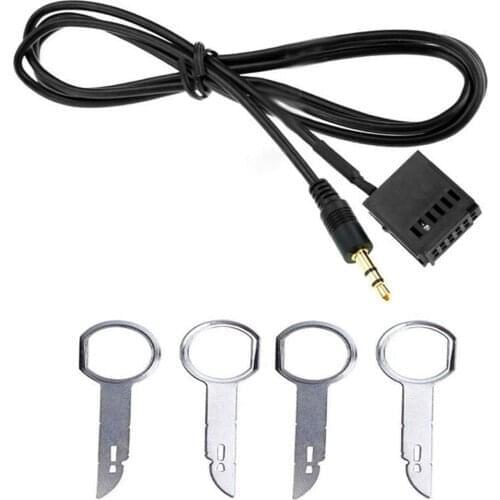 6000CD AUX Input Adapter For Ford Fiesta & Fusion 2005-2008 Connect 2006 - 2012 Car Professional Accessories