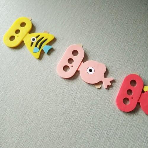 Fish Series Camera Protector for iphone X XS XS Max Protection Doll Animal Bite Accessory Cable Organizer Protective