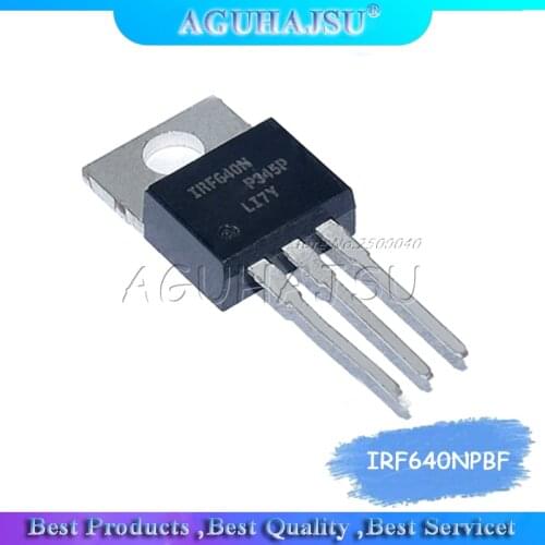 10pcs IRF640NPBF IRF640N TO-220 TO220 IRF640 MOSFET New original