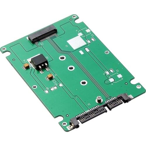 HDD Case NEW Enclosure M.2 NGFF SSD to 2.5" SATA Adapter Card With 7MM Thickness Case NGFF M2 SSD Case SSD Enclosure Box