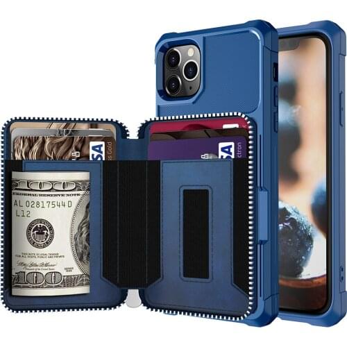 Leather Wallet Card Package Phone Case for IPhone 11 12 Pro Max Shockproof Cover Funda for IPhone 11 XR X XS Max 8 7 Plus Coque