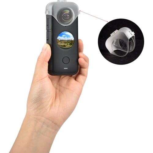 Insta360 ONE X2 camera len protector cover transparent dust shell for INSTA360 ONE X2 Action Camera anti-fall hood accessories