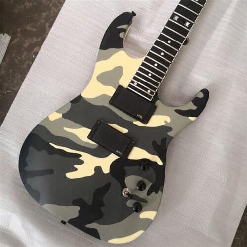 Custom-made 6 string electric guitar with handmade painting, color can be customized according to your requirements
