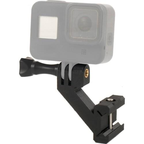 20mm Mini Rail Mount Adapter Base Side Bracket Support Plastic/ 3D Printed for Picatinny for GoPro Hero 9 8 7 6 5 Eken Yi Camera