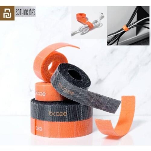 Youpin Bcase Manage cable Multi-layer Tear-off Tape Anti-Slip Wires Organizer Sticker Adhesive Strap Multi-layer Composite
