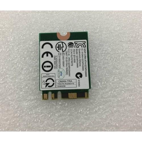 SSEA New for Atheros QCNFA344A Killer 1435 Dand Band 867Mbps 802.11ac Bluetooth 4.1 NGFF M2 WiFi Wireless Card