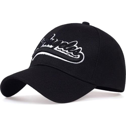 New fashion Black baseball Cap Los Angeles York embroidery hip hop Caps Snapback hats Casquette Hats Fitted Casual Hats For Men