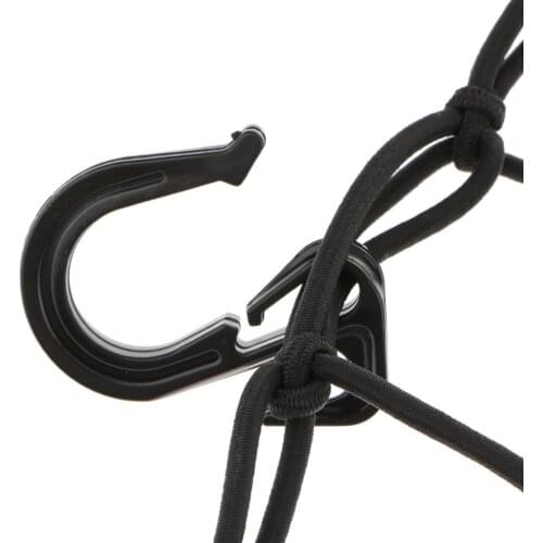 Adjustable Cargo Net 60*60cm with 6 Hooks for Moving, Camping, and Trucks