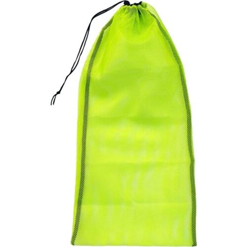 Storage Carry Drawstring Mesh Bag Scuba Diving Equipment Surfing Gear Bag