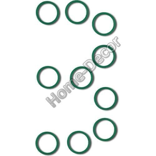 10pcs Heat Oil Resistant 2.65mm (Wire Diameter)FKM Fluorine O-Ring Rubber Sealing Ring ID 4-33.5mm for Oil sealing , Waterproof