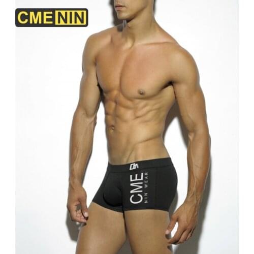 CMENIN Free Shipping Underwear Mens Boxer Homme Cotton Breathable Men Boxer Shorts Men Underwear Boxers Long Boxer Male CM212