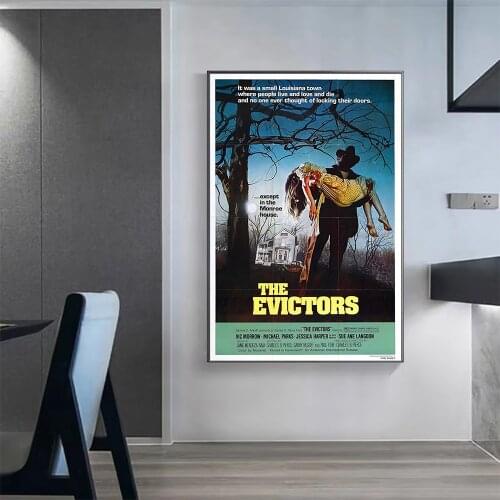 V0360 The Evictors Vintage Classic Movie Wall Silk Cloth HD Poster Art Home Decoration Gift