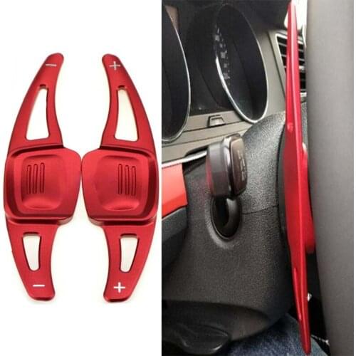 1 pair Car Steering Wheel DSG Shifter for Golf 7 7.5 MK7 Accessories Extension Shift Paddle