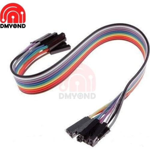 10PCS 10 root dupont Wire Cables 2.54mm 20cm 1P-1P Female to female for Arduino