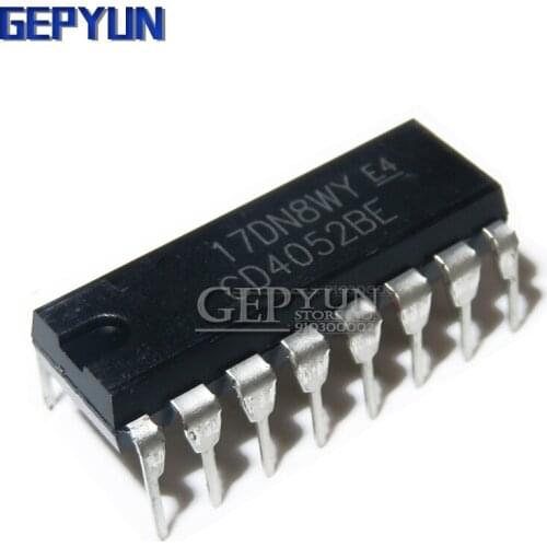 10PCS CD4052BE CD4052 DIP16 DIP Gepyun