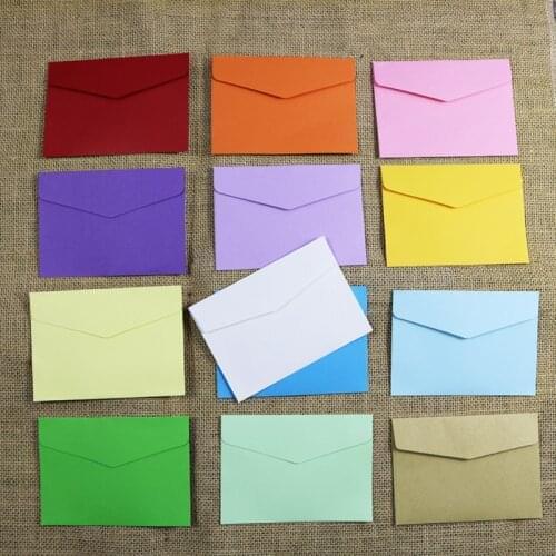 10Pcs/lot Vintage Western Envelope Creative Glossy Envelope Colored Invitation Envelope School Office Supplies
