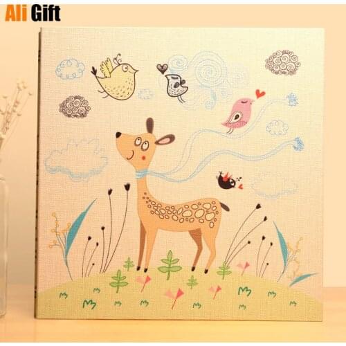 2021 Fashion Large Family Album Plastic Insert Type Photo Couple The Children Baby Album Mix Home Decor Photo Albums