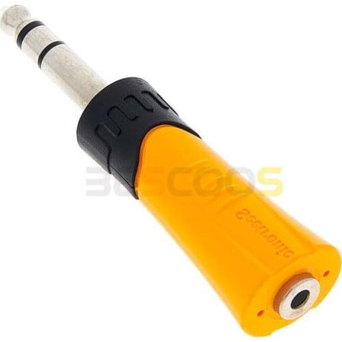 50 PCS Seetronic MP3-MJF Adapter 6.35 mm jack male stereo to 3.5 mm jack female stereo