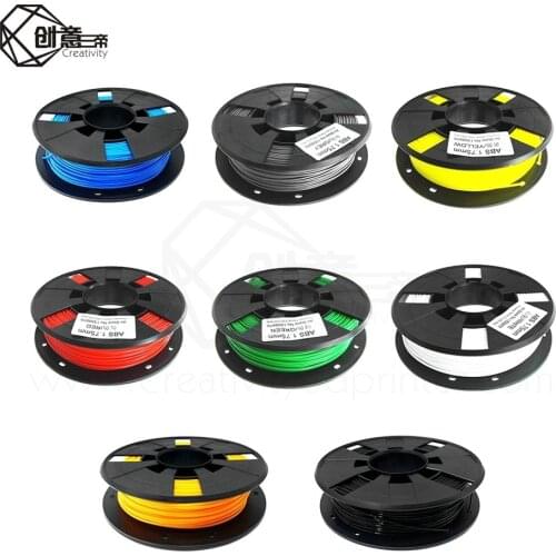 ABS Plastic 3D Printer 1.0kg 1.75MM Supplies Filament for RepRap 3D filament ABS filament 1.75 impressora 3d filamento PLA