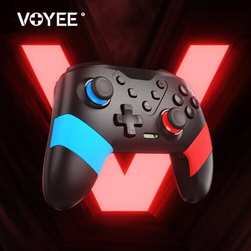 VOYEE Wireless Bluetooth Gamepad for Nintendo Switch Controller Joystick for Switch Pro Lite Apple iOS Android PC Game Control